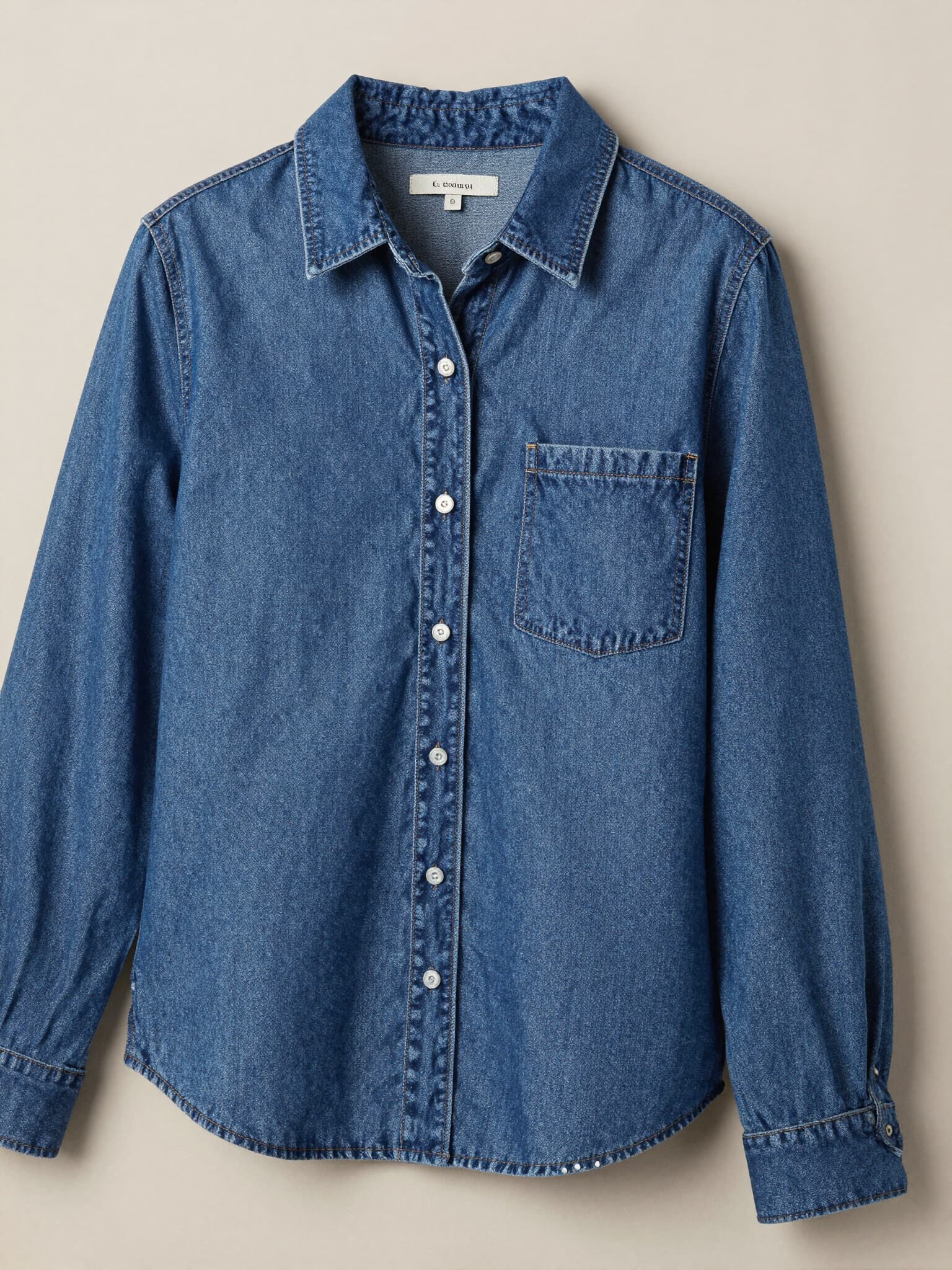 Blusa Denim Chic