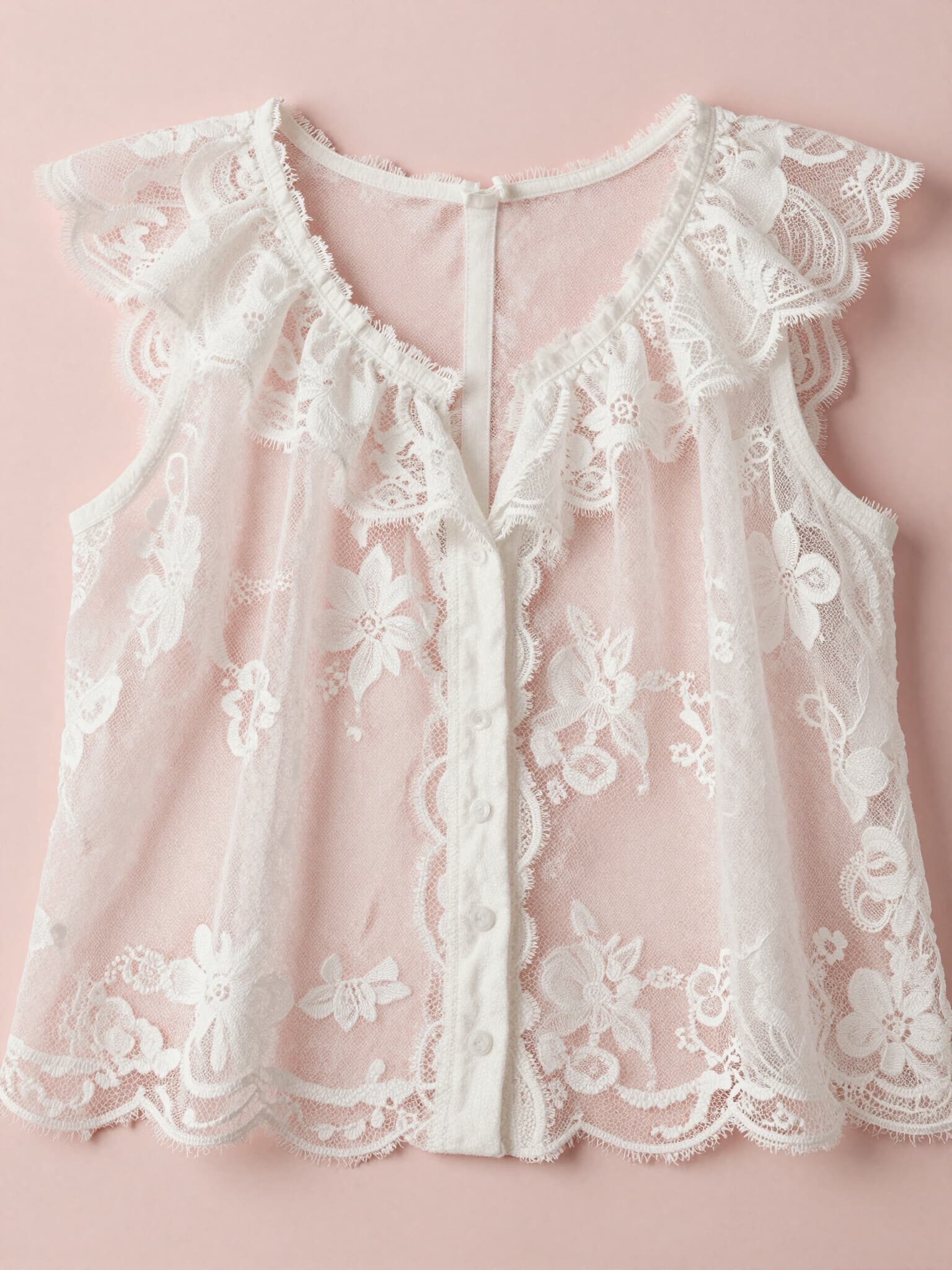 Blusa Encaje Romántico